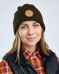 Pinewood Windy Hat Moss Green winddichte outdoor muts met warme fleecevoering, gebreide wintermuts voor jacht, wandelen en koude weersomstandigheden, Dog - Expert webshop voor gespecialiseerd hondenmateriaal