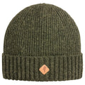 Pinewood warme wollen muts Mossgreen Melange met zachte fleecevoering, gebreide outdoor muts van wolmix voor jacht, wandelen, trekking en koude dagen, Dog - Expert webshop voor gespecialiseerd hondenmateriaal