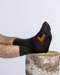 Pinewood Trekking Merino Sokken Long in groen/bruin, lange merinosokken voor wandelen, trekking, jacht en hondensport met gewatteerde zool, vochtregulatie en extra comfort,Dog - Expert webshop voor gespecialiseerd hondenmateriaal