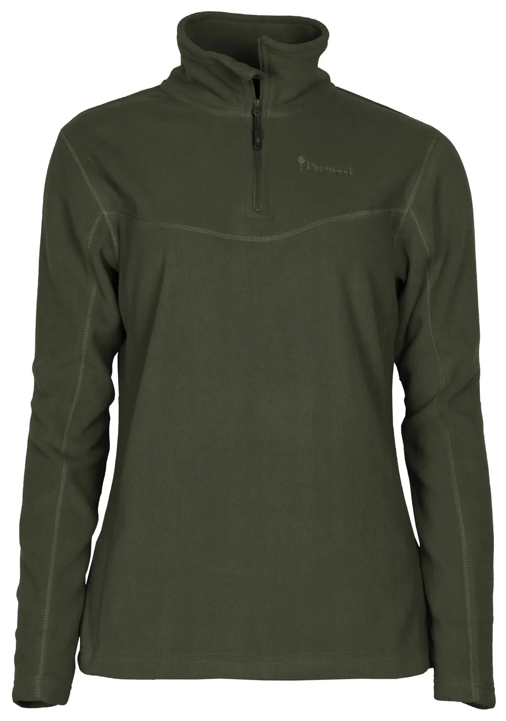 Pinewood Tiveden fleece trui groen van 180 g anti-pilling fleece, lichtgewicht en comfortabel voor wandelen, jagen en outdoor, Dog - Expert webshop voor gespecialiseerd hondenmateriaal