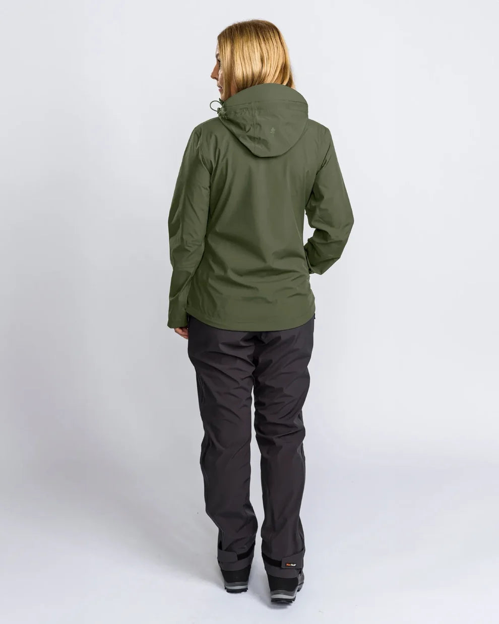 Pinewood Abisko dames regenjas moss green, waterdichte outdoorjas voor wandelen en hiken ,Dog - Expert webshop voor gespecialiseerd hondenmateriaal