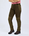 Pinewood Finnveden Hybrid Extreme Trousers Dark Olive waterdichte outdoorbroek met 4-way stretch, winddichte jachtbroek en wandelbroek met ademend membraan voor trekking en outdoor, Dog - Expert webshop voor gespecialiseerd hondenmateriaal