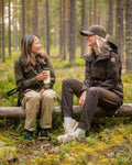 Pinewood Finnveden Hybrid Trousers Dark Brown outdoorbroek met 4-way stretch, comfortabele hybride wandelbroek voor heren en dames voor jacht, trekking, hondentraining en outdooractiviteiten, Dog - Expert webshop voor gespecialiseerd hondenmateriaal