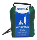 Working Dog EHBO Kit voor jacht-, werk- en sporthonden, complete eerstehulpset met verbandmiddelen, wondverzorging en tekenverwijderaar, compacte EHBO koffer voor hondentraining, jacht, wandelingen en outdoor activiteiten, Dog - Expert webshop voor gespecialiseerd hondenmateriaal