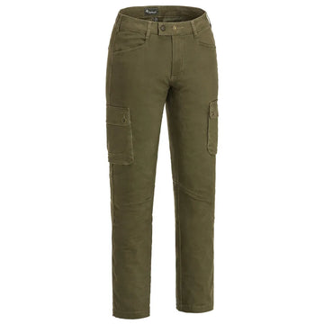 Pinewood Serengeti outdoor broek heren Moss Green met stretch, comfortabele wandelbroek voor jacht, trekking, bushcraft, hondensport en dagelijks gebruik, Dog - Expert webshop voor gespecialiseerd hondenmateriaal