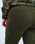 Pinewood Serengeti outdoor broek heren Moss Green met stretch, comfortabele wandelbroek voor jacht, trekking, bushcraft, hondensport en dagelijks gebruik, Dog - Expert webshop voor gespecialiseerd hondenmateriaal