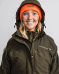 Pinewood Hunter Pro Xtreme 2.0 dames jachtjas moss green, waterdichte outdoorjas voor actieve jacht ,Dog - Expert webshop voor gespecialiseerd hondenmateriaal