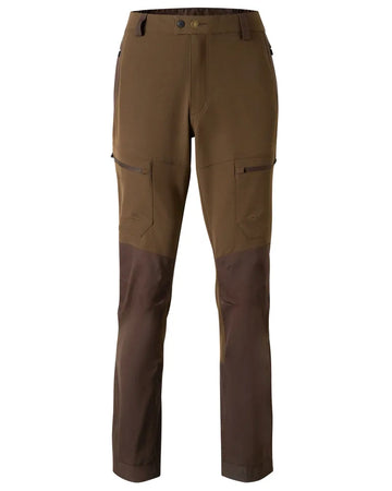 Pinewood Finnveden Hybrid Trousers Dark Brown outdoorbroek met 4-way stretch, comfortabele hybride wandelbroek voor heren en dames voor jacht, trekking, hondentraining en outdooractiviteiten, Dog - Expert webshop voor gespecialiseerd hondenmateriaal