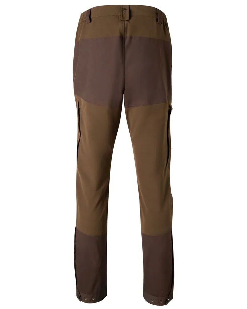 Pinewood Finnveden Hybrid Trousers Dark Brown outdoorbroek met 4-way stretch, comfortabele hybride wandelbroek voor heren en dames voor jacht, trekking, hondentraining en outdooractiviteiten, Dog - Expert webshop voor gespecialiseerd hondenmateriaal