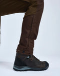 Pinewood Finnveden Hybrid Trousers Dark Brown outdoorbroek met 4-way stretch, comfortabele hybride wandelbroek voor heren en dames voor jacht, trekking, hondentraining en outdooractiviteiten, Dog - Expert webshop voor gespecialiseerd hondenmateriaal