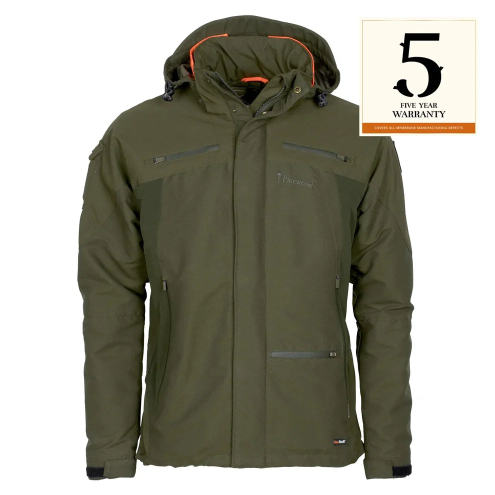 Pinewood Hunter Pro Xtreme 2.0 heren jas moss green, waterdichte jachtjas voor hondensport en outdoor ,Dog - Expert webshop voor gespecialiseerd hondenmateriaal