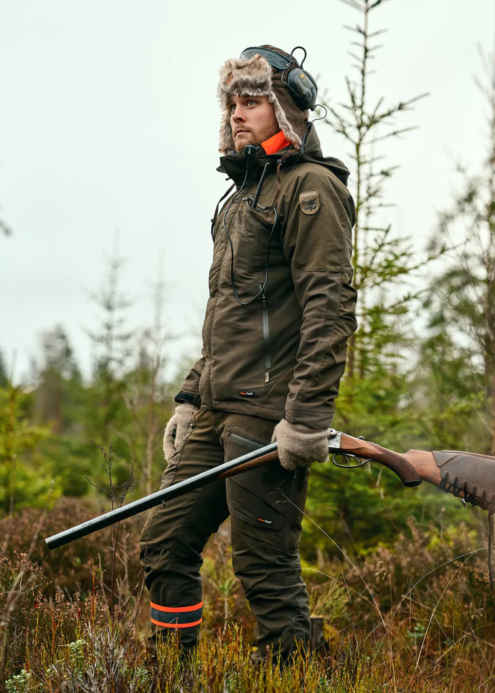 Pinewood Hunter Pro Xtreme 2.0 heren jas moss green, waterdichte jachtjas voor hondensport en outdoor ,Dog - Expert webshop voor gespecialiseerd hondenmateriaal