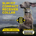 Dogtra ARC-X Kit 1 hond professionele trainingsband met 1,2 km bereik, ergonomische waterdichte trainingshalsband met 100 stimulatieniveaus, vibratie en LED-verlichting voor hondentraining, Dog - Expert webshop voor gespecialiseerd hondenmateriaal