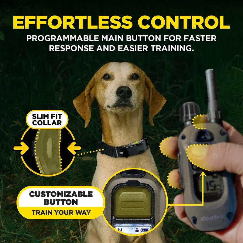 Dogtra ARC-X Kit 1 hond professionele trainingsband met 1,2 km bereik, ergonomische waterdichte trainingshalsband met 100 stimulatieniveaus, vibratie en LED-verlichting voor hondentraining, Dog - Expert webshop voor gespecialiseerd hondenmateriaal
