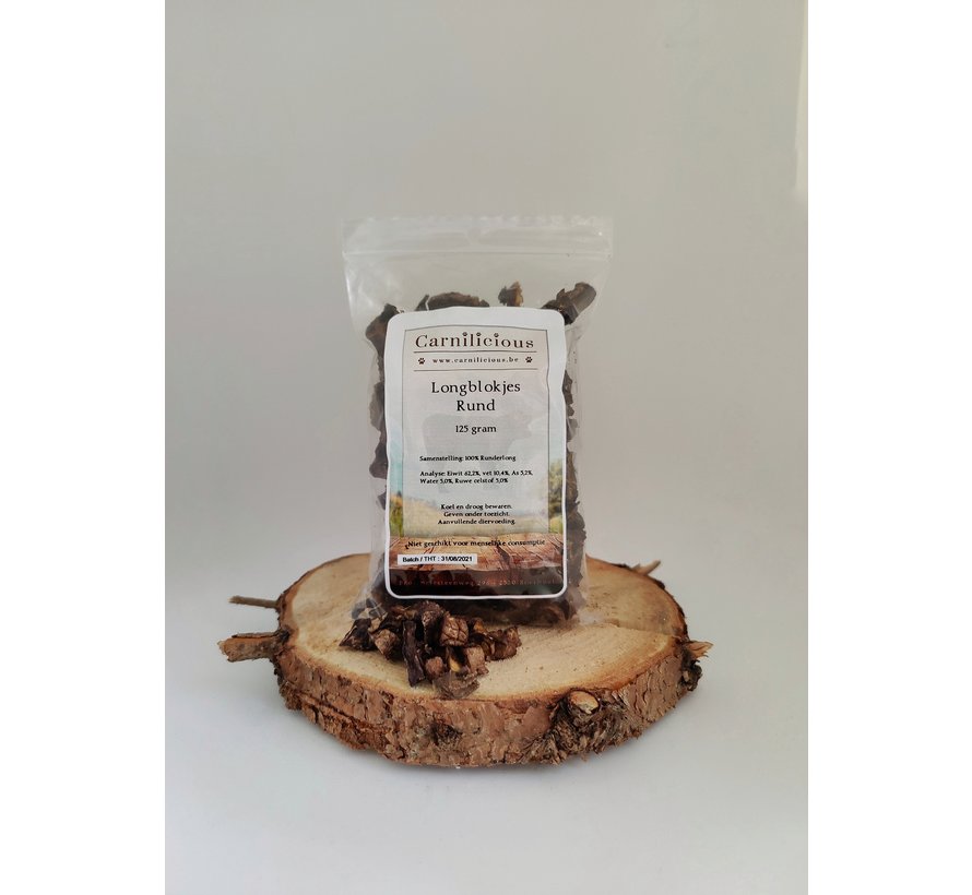Carnilicious Longblokjes Rund 200gr