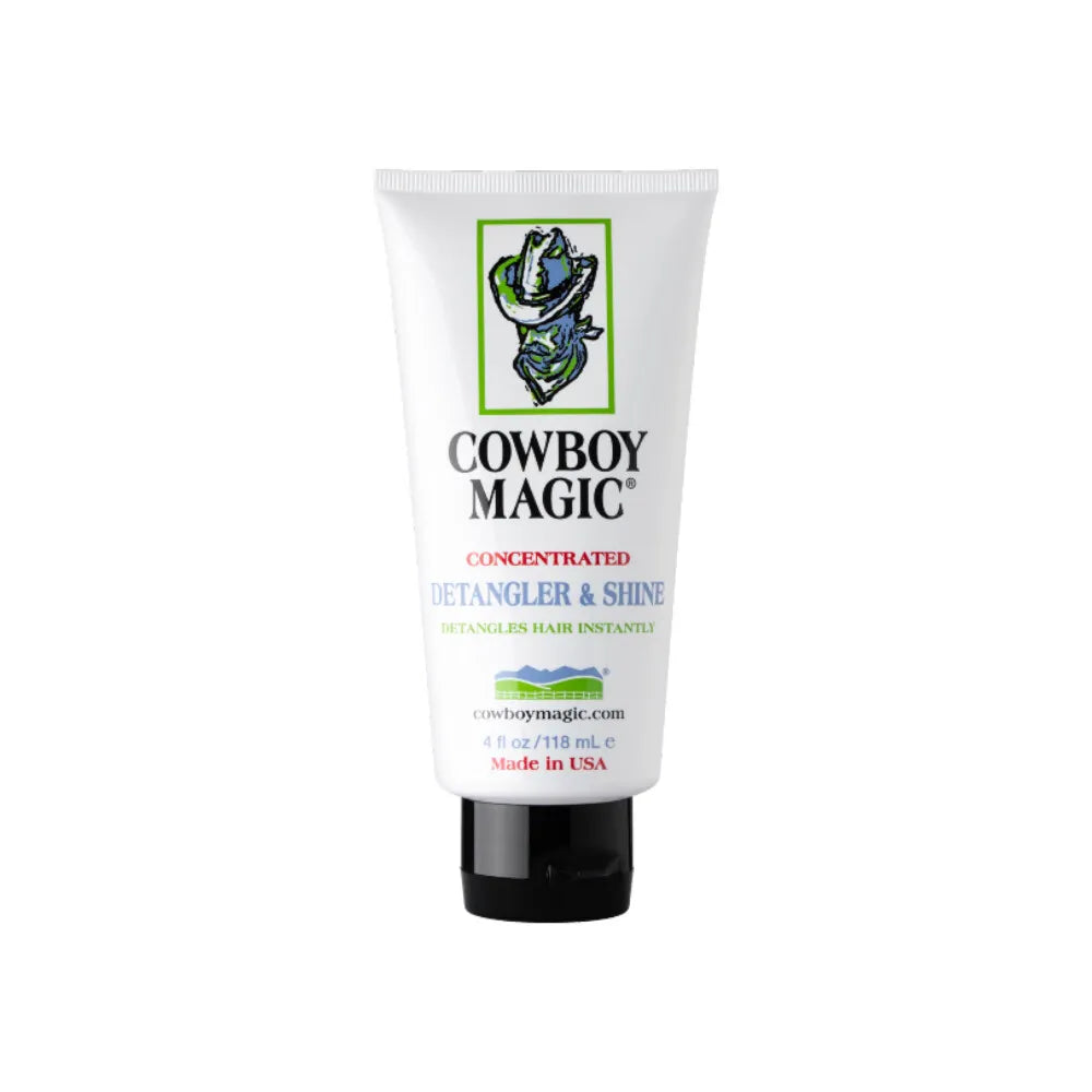 Cowboy Magic Ontklitter & Glanzende vacht, verzorgingsproduct tegen klitten en knopen, tube 118 ml.