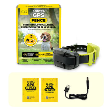 Dogtra GPS Fence draadloze GPS hondenomheining zonder abonnement, waterdichte GPS-halsband met virtuele omheining, veilige trainingsfuncties en instelbare grenzen voor grote tuinen en terreinen, Dog - Expert webshop voor gespecialiseerd hondenmateriaal