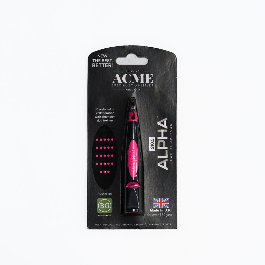 ACME ALPHA 210 1/2 hondenfluit met heldere efficiënte toon, Comfort Grip en gepatenteerde geluidskamers – Dog - Expert webshop voor gespecialiseerd hondenmateriaal,