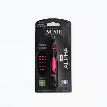 ACME ALPHA 210 1/2 hondenfluit met heldere efficiënte toon, Comfort Grip en gepatenteerde geluidskamers – Dog - Expert webshop voor gespecialiseerd hondenmateriaal,