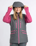 Pinewood Windblocker vest voor hondentraining, winddicht, kleur grijze.