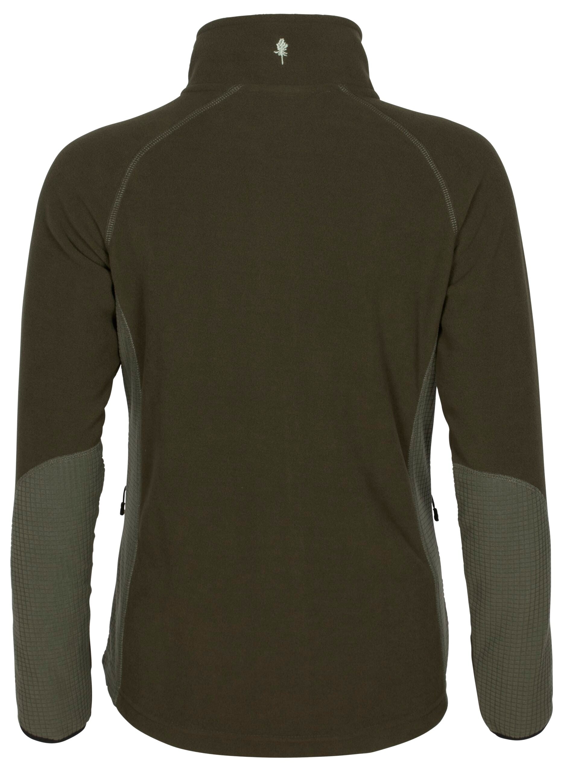 Dames fleece van gerecycled polyester met ritszakken, licht en comfortabel