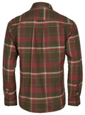 Pinewood Cornwall heren flanellen hemd met borstzakken en ventilatievoering