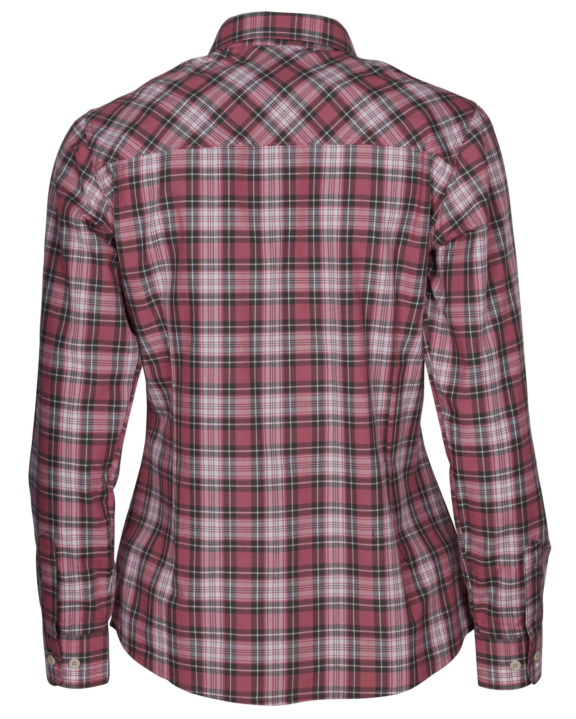 Pinewood Cumbria dames hemd, ademend en onderhoudsvriendelijk in roze, wit of grijs