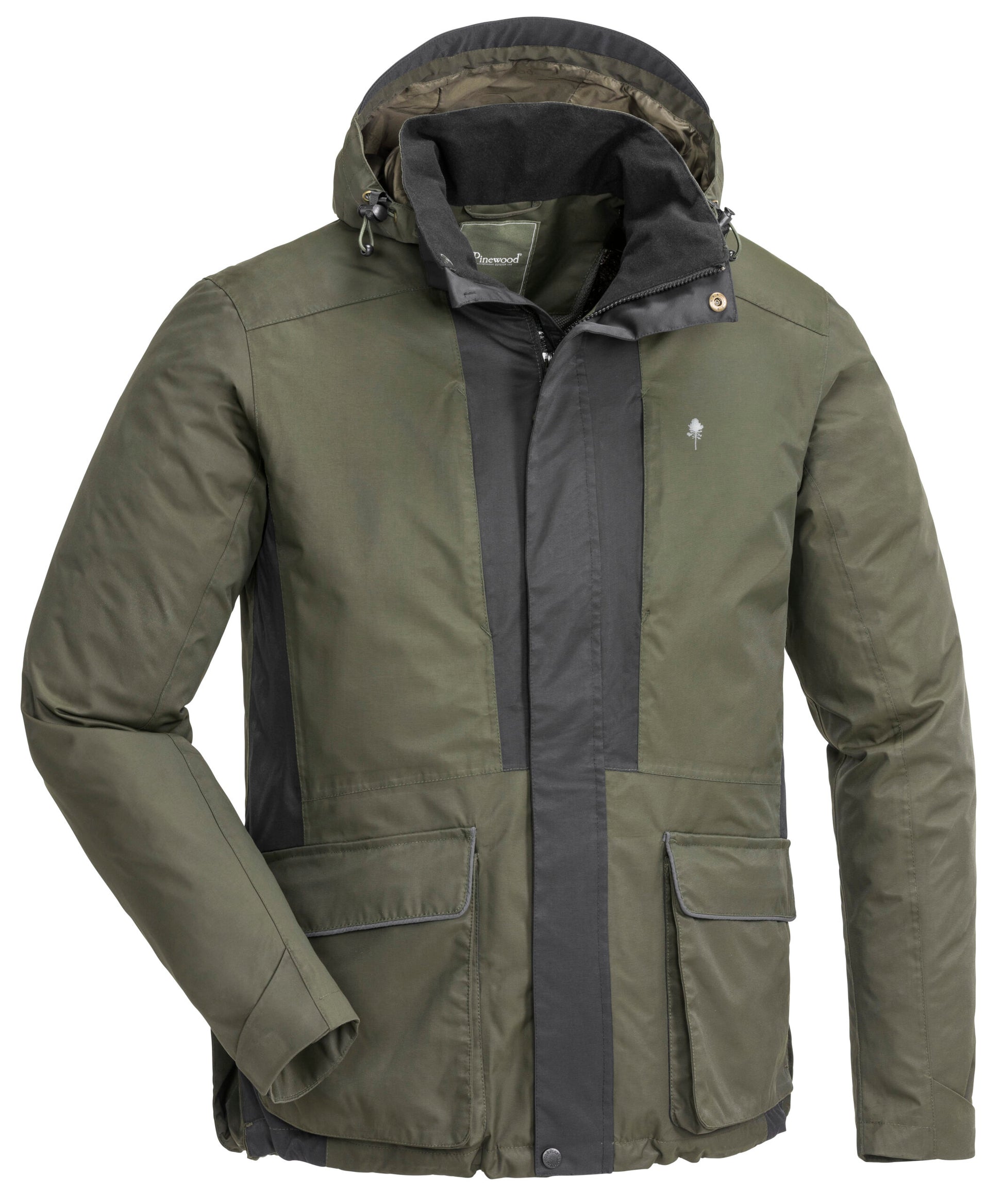 Water- en winddichte hondensportjas met grote dummyzak en capuchon