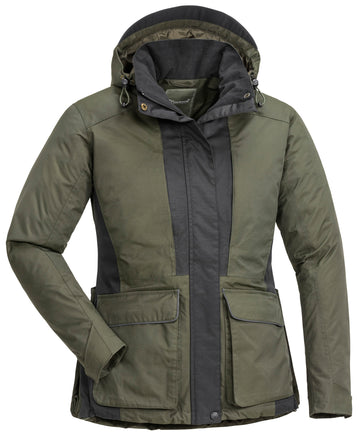 Water- en winddichte hondensportjas voor dames met grote dummyzak en capuchon