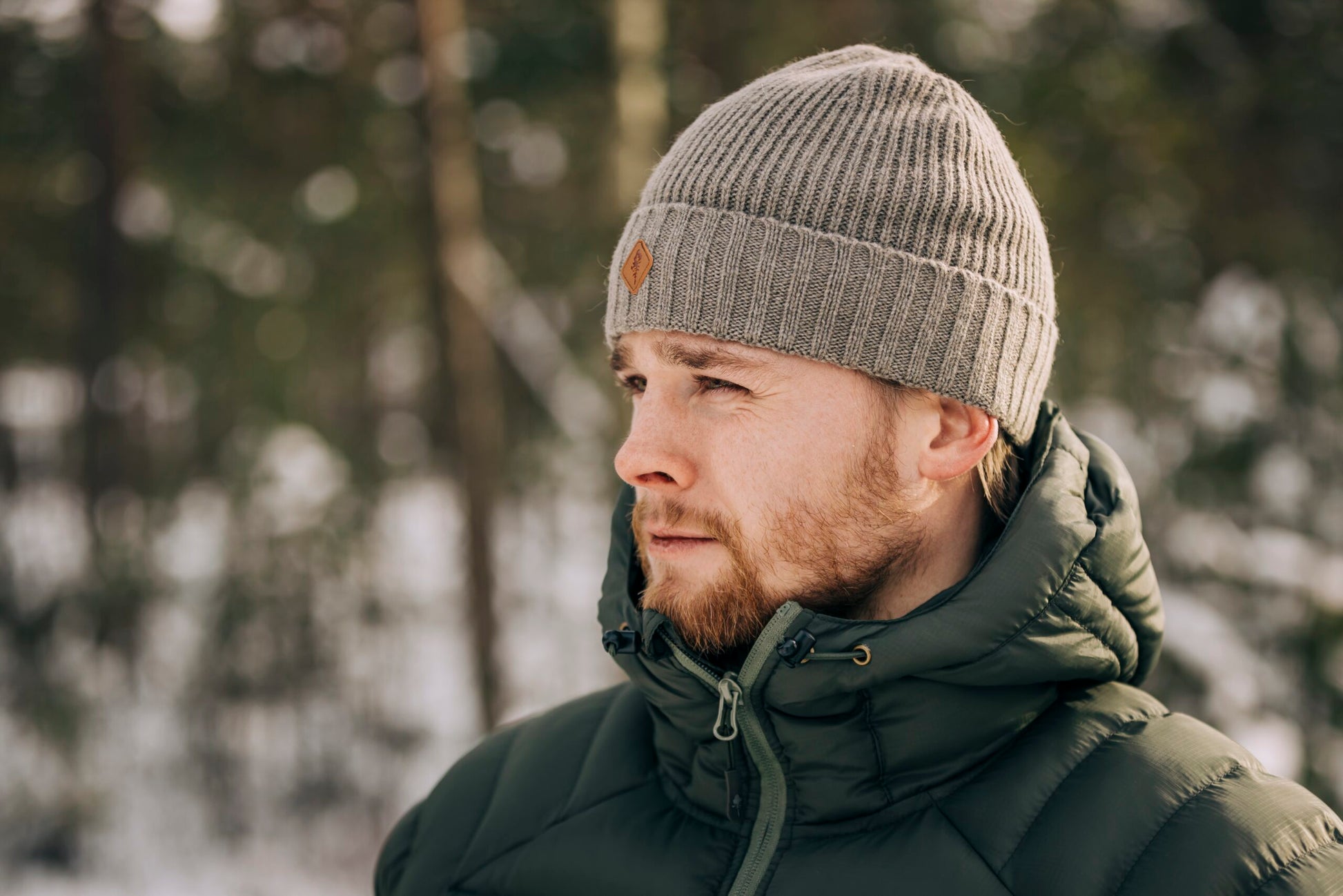 Pinewood wollen muts met fleece voering, unisex en warm