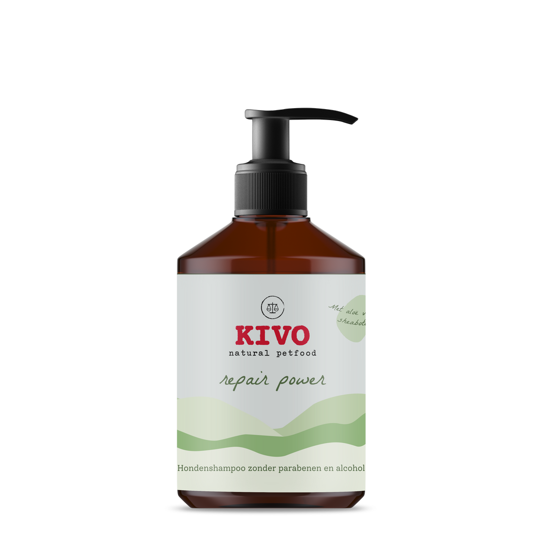 Kivo Repair Power hondenshampoo met Aloë Vera en Sheaboter voor verzorging van hondenhuid en vacht, milde pH-neutrale shampoo voor zachte en gezonde vacht, Dog - Expert webshop voor gespecialiseerd hondenmateriaal