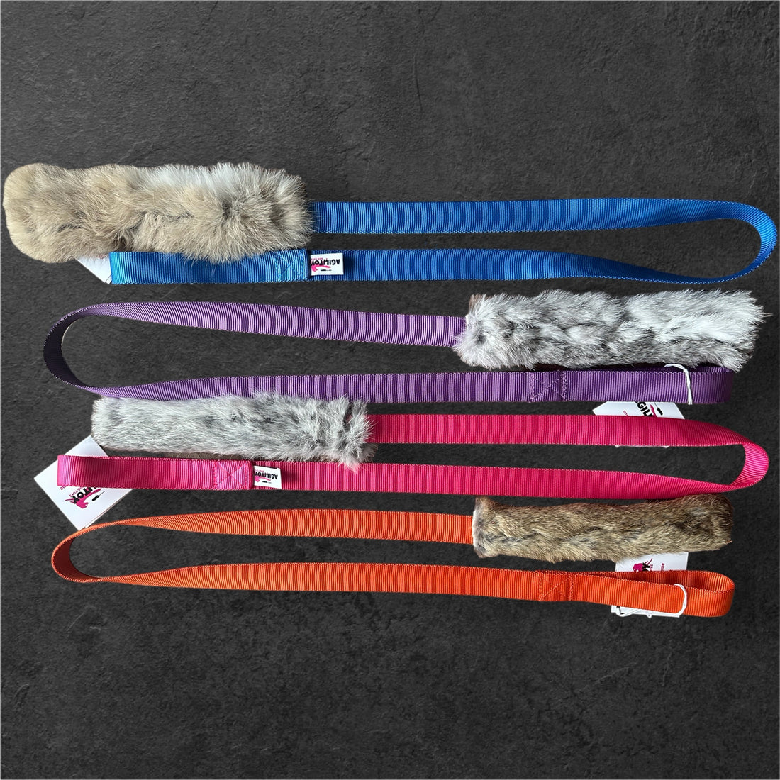 hondenspeelgoed konijnenbont