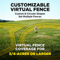 Dogtra GPS Fence draadloze GPS hondenomheining zonder abonnement, waterdichte GPS-halsband met virtuele omheining, veilige trainingsfuncties en instelbare grenzen voor grote tuinen en terreinen, Dog - Expert webshop voor gespecialiseerd hondenmateriaal