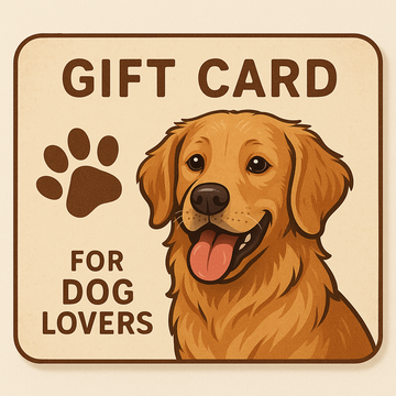 Cadeaubon voor hondenliefhebbers, direct per e-mail te verzenden