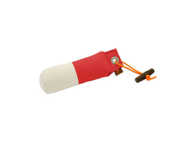 Firedog Lite Dummy lichtgewicht apporteerdummy voor puppy’s en jonge honden, trainingsdummy van canvas met drijvende werking voor apporteren op land, water en sneeuw, ideaal voor retrievertraining en jachthonden, verkrijgbaar in Small en Large, Dog - Expert webshop voor gespecialiseerd hondenmateriaal