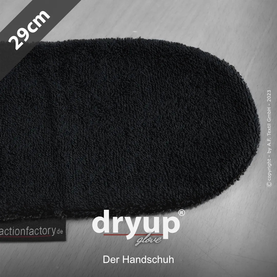 Action Factory Dryup® Glove drooghandschoen voor honden van 100% katoen, absorberende hondenhanddoek voor het drogen van poten en vacht na regen, modder en wandelingen, Dog - Expert webshop voor gespecialiseerd hondenmateriaal
