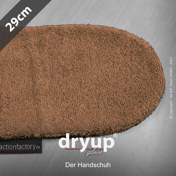 Action Factory Dryup® Glove drooghandschoen voor honden van 100% katoen, absorberende hondenhanddoek voor het drogen van poten en vacht na regen, modder en wandelingen, Dog - Expert webshop voor gespecialiseerd hondenmateriaal