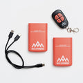 HeatX Heated Everyday Socks V2 verwarmde sokken met batterij in olijfgroen, met merinowolmix, 3 warmtestanden en actieve teenverwarming voor warme voeten tijdens wandelen, wintersport, hondensport en outdooractiviteiten,Dog - Expert webshop voor gespecialiseerd hondenmateriaal