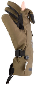HeatX Heated Hunt Gloves verwarmde jachthandschoenen in Olive Green met 3 warmtestanden, verwarming tot aan de vingertoppen, afneembare schietvinger, touchscreenfunctie en waterdicht ademend membraan, geschikt voor jacht en outdoor,Dog - Expert webshop voor gespecialiseerd hondenmateriaal