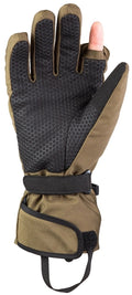 HeatX Heated Hunt Gloves verwarmde jachthandschoenen in Olive Green met 3 warmtestanden, verwarming tot aan de vingertoppen, afneembare schietvinger, touchscreenfunctie en waterdicht ademend membraan, geschikt voor jacht en outdoor,Dog - Expert webshop voor gespecialiseerd hondenmateriaal