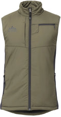 HeatX Heated Hunt Vest Mens V2 verwarmde jachtbodywarmer voor heren in Olive Green, met 3 warmtestanden en actieve bovenlichaamverwarming, ideaal voor jacht, wandelen en outdoor bij koude omstandigheden, Dog - Expert webshop voor gespecialiseerd hondenmateriaal