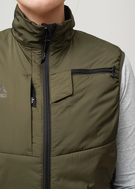 HeatX Heated Hunt Vest Mens V2 verwarmde jachtbodywarmer voor Dames in Olive Green, met 3 warmtestanden en actieve bovenlichaamverwarming, ideaal voor jacht, wandelen en outdoor bij koude omstandigheden, Dog - Expert webshop voor gespecialiseerd hondenmateriaal