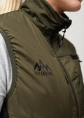 HeatX Heated Hunt Vest Mens V2 verwarmde jachtbodywarmer voor Dames in Olive Green, met 3 warmtestanden en actieve bovenlichaamverwarming, ideaal voor jacht, wandelen en outdoor bij koude omstandigheden, Dog - Expert webshop voor gespecialiseerd hondenmateriaal