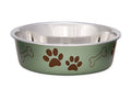 Loving Pets Bella Bowl RVS voerbak voor hond met antislip en stil design