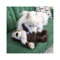 KONG Knots hondenspeelgoed pluche met intern touwskelet en pieper, duurzaam interactief hondenspeeltje voor schudden en trekken, zacht knuffelspeelgoed met verschillende texturen voor alle hondenformaten, Dog - Expert webshop voor gespecialiseerd hondenmateriaal