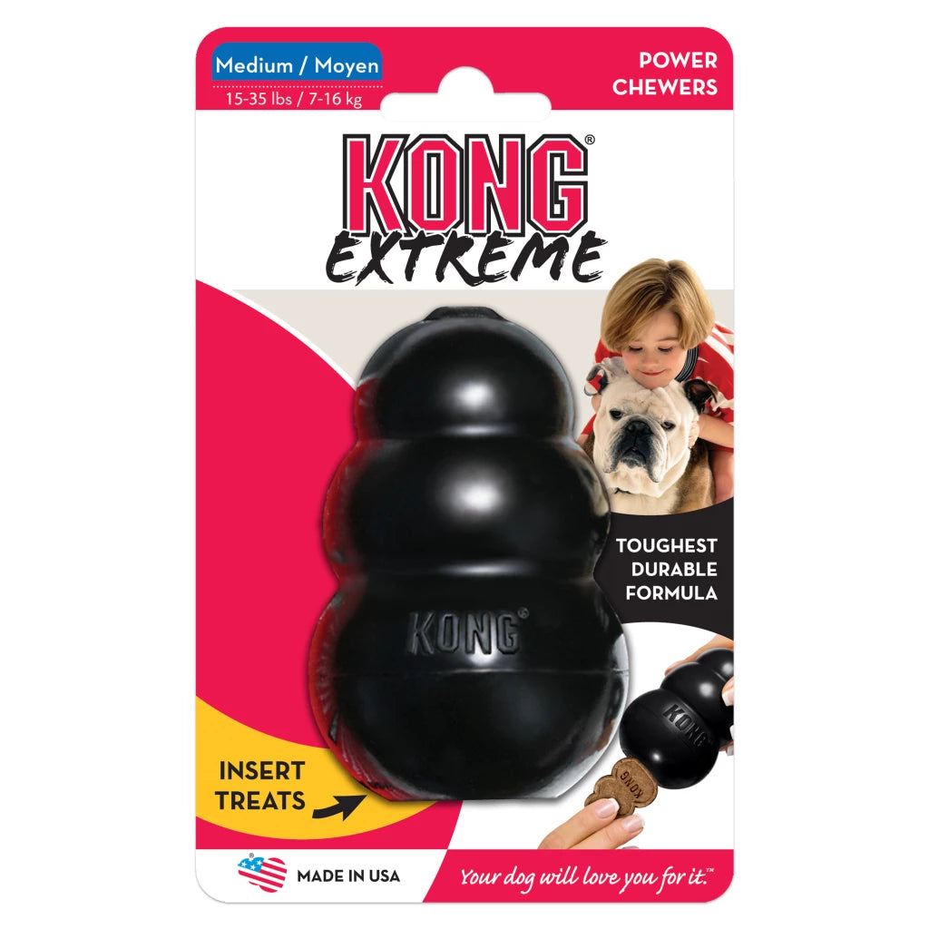 KONG Extreme hondenspeelgoed van ultrasterk rubber voor krachtige kauwers