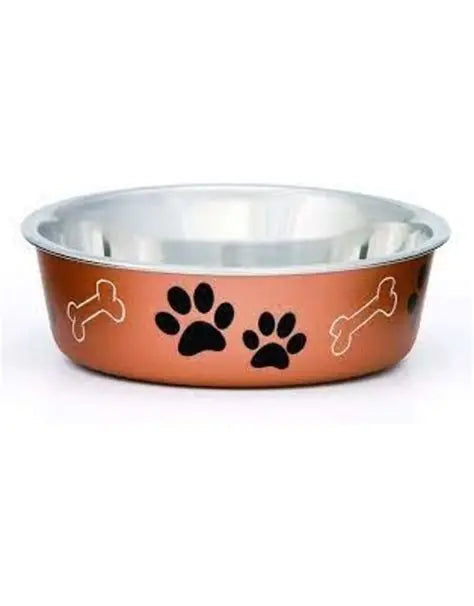 Loving Pets Bella Bowl RVS voerbak voor hond met antislip en stil design