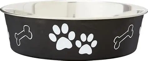 Loving Pets Bella Bowl RVS voerbak voor hond met antislip en stil design