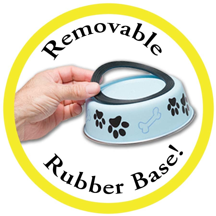 Loving Pets Bella Bowl RVS voerbak voor hond met antislip en stil design