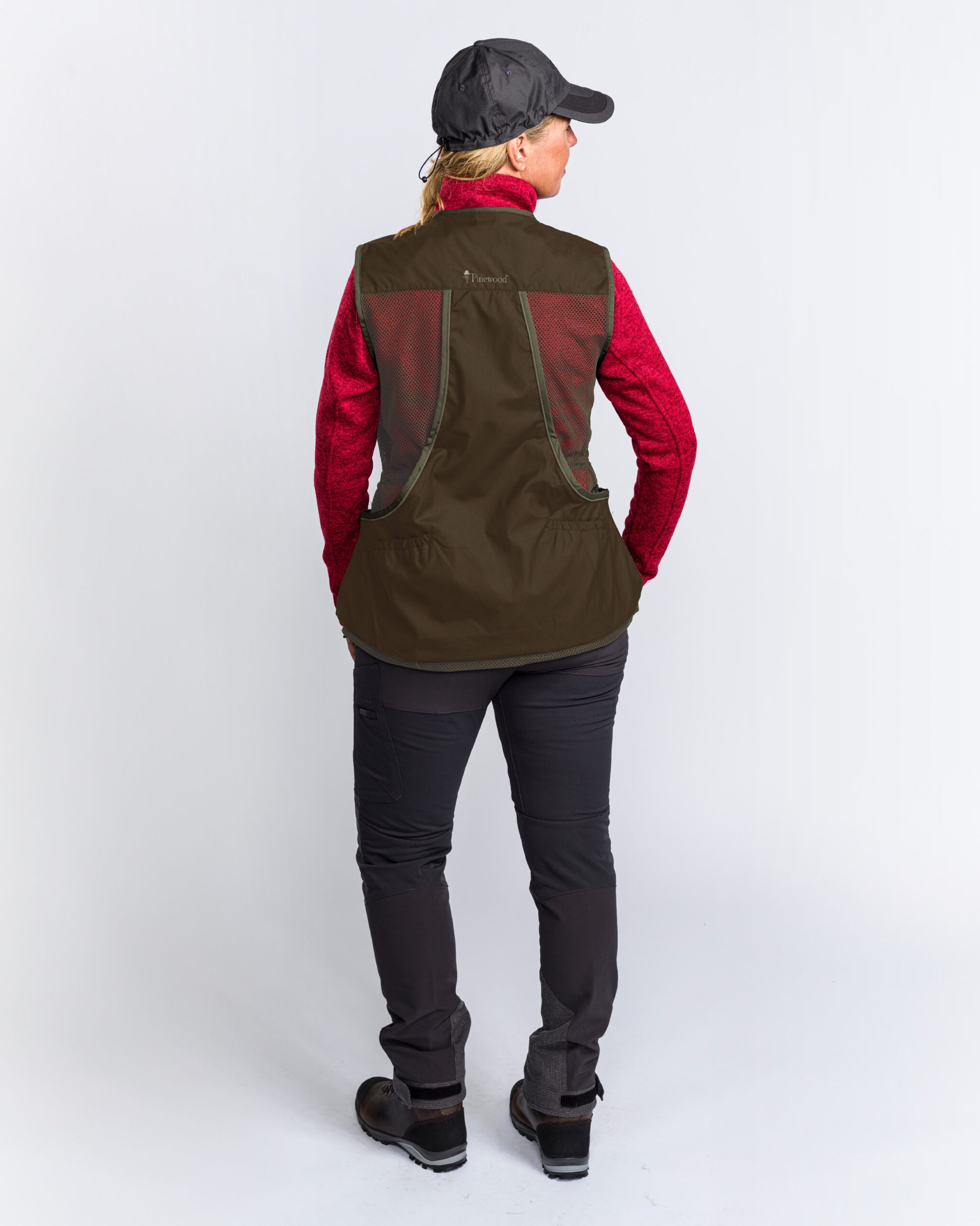 Lichtgewicht hondensportjas voor dames met meerdere zakken